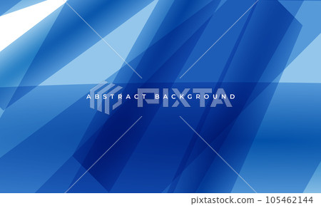 Abstract blue background with geometric dynamic glowing lines. Abstract blue background with geometric dynamic glowing lines. 105462144