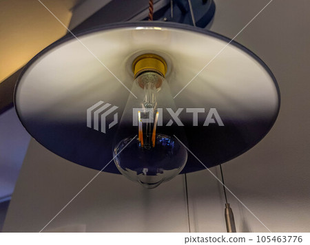 燈泡中的燈絲 105463776