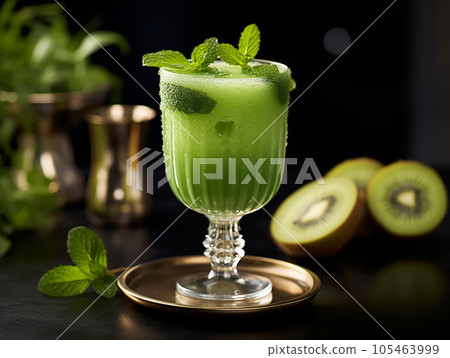 snouts of kiwi and mint served with elegance snouts of kiwi and mint served with elegance 105463999