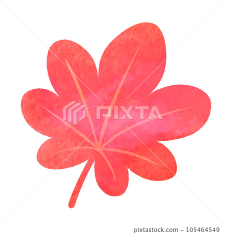 Autumn illustration material Momiji watercolor style illustration Autumn illustration material Momiji watercolor style illustration 105464549