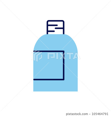 Medical Bottle Vector Icon 105464791