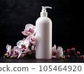 orchid shampoo for hair treatment.  105464920