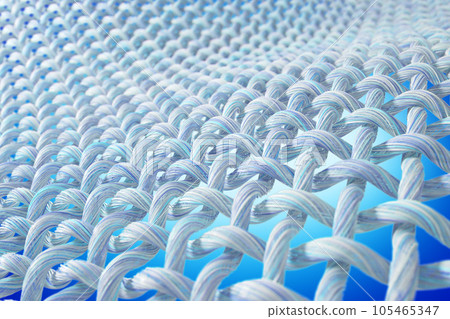 Close-up of fabric interlaced fiber. 105465347
