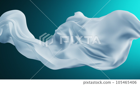 Abstract wave fabric movement dynamic. 105465406