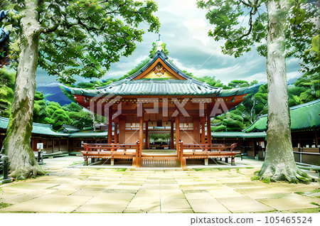AI image Image of Omiya Hikawa Shrine 105465524