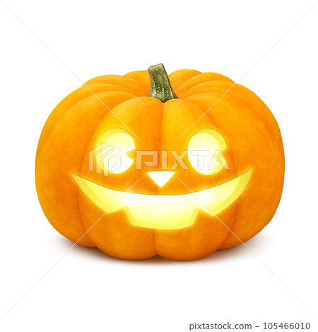 萬聖節南瓜插畫真實 萬聖節南瓜插畫真實 105466010