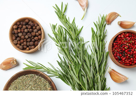Seasoning and spices, rosemary, concept of seasoning 105467352