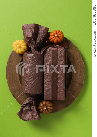 Fall season, autumn time, table setting for fall season 105469380