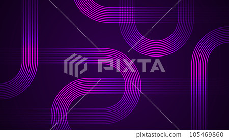 Dark violet abstract background with serpentine style lines as the main component. Dark violet abstract background with serpentine style lines as the main component. 105469860