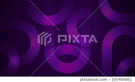 Dark violet abstract background with serpentine style lines as the main component. Dark violet abstract background with serpentine style lines as the main component. 105469861