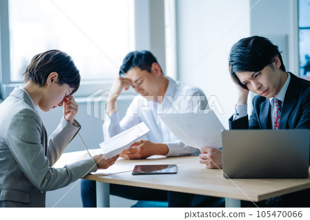 Colleagues, business scene 105470066