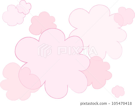 可愛的粉色煙霧2 105470418