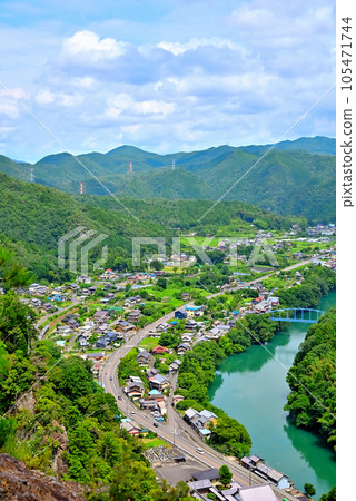 《Gifu Prefecture》View from Tomiyama, Kawabe Town 《Gifu Prefecture》View from Tomiyama, Kawabe Town 105471744
