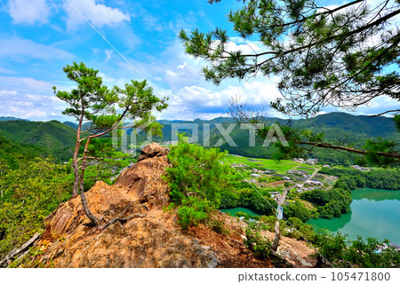 《Gifu Prefecture》View from Tomiyama, Kawabe Town Gifu's Grand Canyon 《Gifu Prefecture》View from Tomiyama, Kawabe Town Gifu's Grand Canyon 105471800