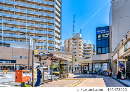 Cityscape of Shinagawa Ward, Tokyo Nishi-Oi Station 105472013