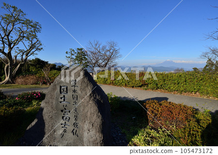 日本平紀念碑和富士山 日本平紀念碑和富士山 105473172