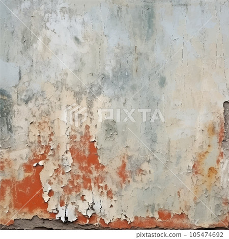 Deteriorated wall texture vector illustration 105474692