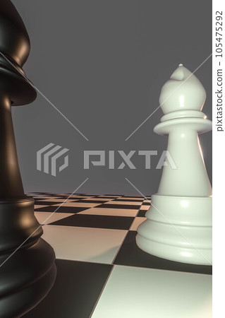 3D render depicting a scene of hustle and bustle 3D render depicting a scene of hustle and bustle 105475292