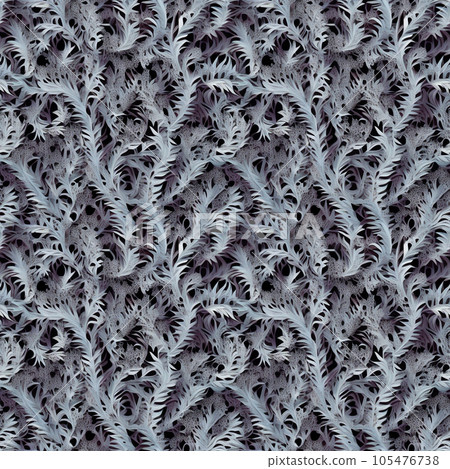 Materials arranged in a tile form and connected seamlessly Plant-like 16 105476738