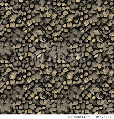 通過以瓦片狀排列方式無縫連接的材料 植物狀 22 105476744