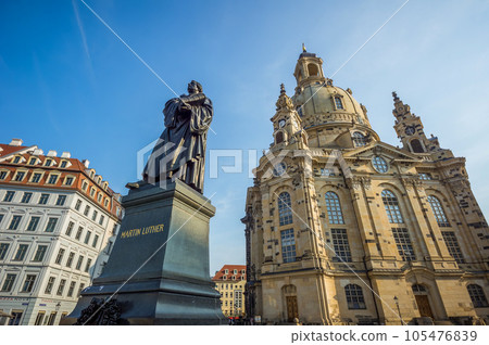 The Frauenkirche in Dresden, Germany 105476839