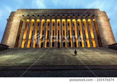 The Parliament House in Helsinki, Finland The Parliament House in Helsinki, Finland 105476874