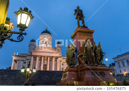The Senate Square in Helsinki, Finland The Senate Square in Helsinki, Finland 105476875