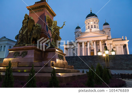 The Senate Square in Helsinki, Finland The Senate Square in Helsinki, Finland 105476889