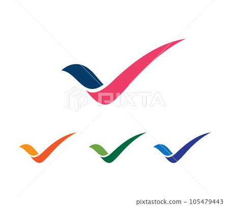 Check logo. thick icon or right logo 105479443