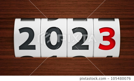 New year 2023 counter #2 New year 2023 counter #2 105480076