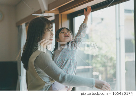 window, windows, person 105480174