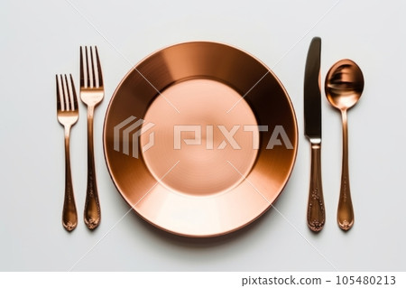 Copper Tableware: AI Works Copper Tableware: AI Works 105480213
