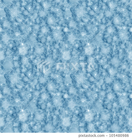 Infinite tile image of snow and ice 19 105480986