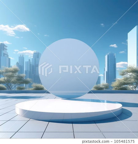 Technological background, empty space, mock-up 105481575