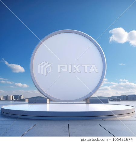 Technological background, empty space, mock-up Technological background, empty space, mock-up 105481674