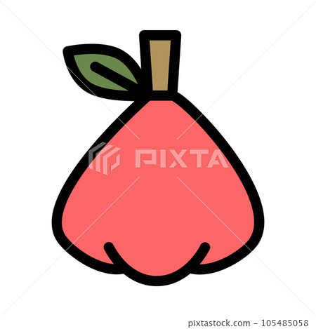 pink rose apple flat pink rose apple flat 105485058