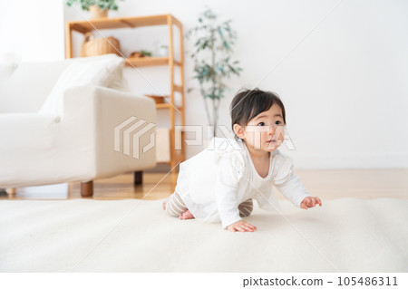 9 months old baby 9 months old baby 105486311