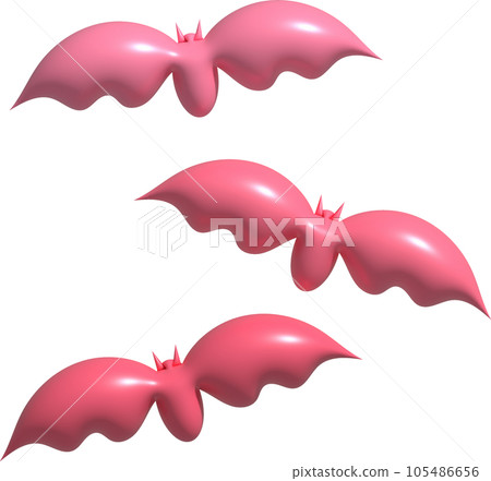 3d illustration flying bat for halloween festival 3d illustration flying bat for halloween festival 105486656