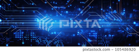Modern technology circuit board texture background design. Modern technology circuit board texture background design. 105486920