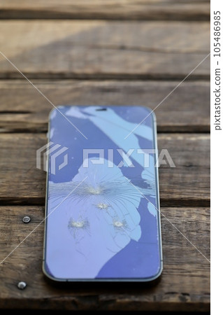 A smartphone with a crisp screen A smartphone with a crisp screen 105486985