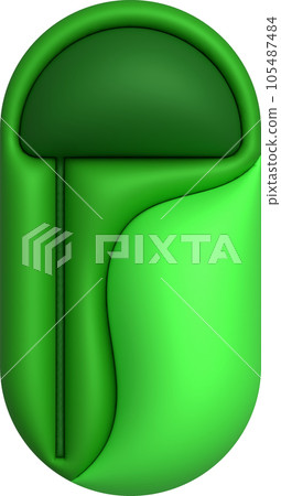 3d illustration sleeping bag camping bed for tourists Hiking gear for sleeping. 3d illustration sleeping bag camping bed for tourists Hiking gear for sleeping. 105487484