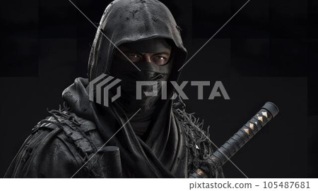 Ninja, Japan's Edo period spy (Generative AI) Ninja, Japan's Edo period spy (Generative AI) 105487681