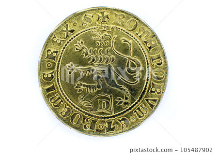 old czech coin 105487902