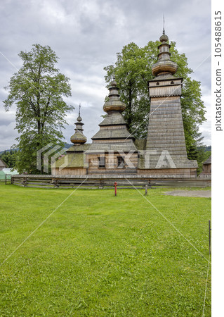 Saint Paraskevi church, UNESCO site, Kwiaton, Lesser Poland Voivodeship, Poland 105488615