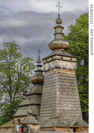 Saint Paraskevi church, UNESCO site, Kwiaton, Lesser Poland Voivodeship, Poland Saint Paraskevi church, UNESCO site, Kwiaton, Lesser Poland Voivodeship, Poland 105488616