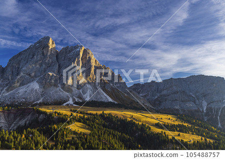 Peitlerkofel Mountain, Dolomiti near San Martin De Tor, South Tyrol, Italy Peitlerkofel Mountain, Dolomiti near San Martin De Tor, South Tyrol, Italy 105488757