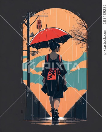 雨和女孩 105489222
