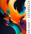 Abstract painting 105489224