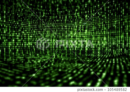 binary code on binary code background binary code on binary code background 105489582