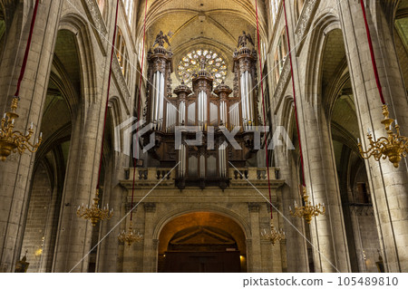 Auch Cathedral (Cathedrale Sainte-Marie d Auch), UNESCO site, Midi-Pyrenees, France 105489810